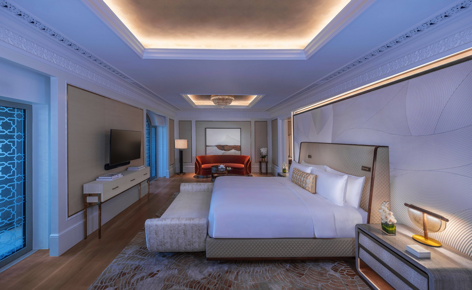 Emirates Palace Royal Suite Schlafzimmer